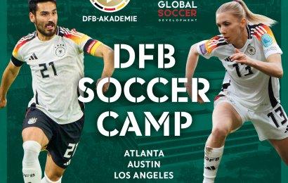 The DFB (Deutscher Fussball Bund) is partnering with Global Soccer Development to launch unequaled Soccer Camp Opportunities for America’s talented players leading up to the FIFA World Cup 2026